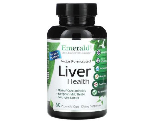 Emerald Laboratories, Liver Health, 60 Vegetable Caps
