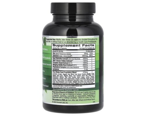 Emerald Laboratories, Prostate Health, 90 Vegetable Caps