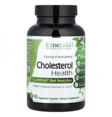 Emerald Laboratories, Cholesterol Health, 90 Vegetable Capsules