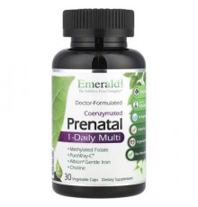 Emerald Laboratories, Coenzymated Prenatal 1-Daily Multi, 30 Vegetable Caps