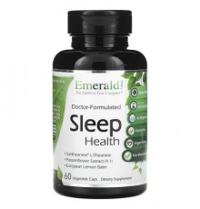 Emerald Laboratories, Sleep Health, 60 Vegetable Caps