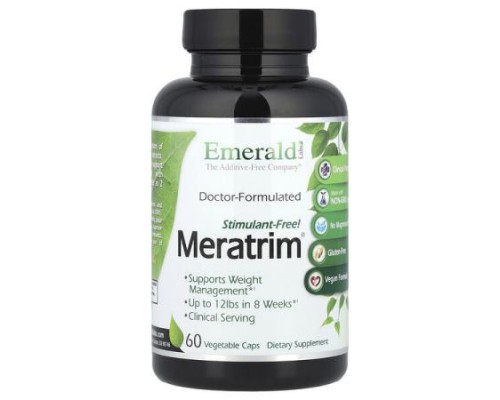 Emerald Laboratories, Meratrim®, Stimulant Free, 60 Vegetable Caps