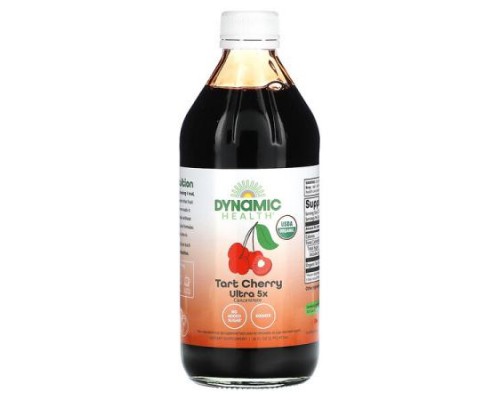 Dynamic Health, Tart Cherry Ultra 5X Concentrate, 16 fl oz (473 ml) Dynamic Health, Tart Cherry Ultra 5X Concentrate, 16 fl oz (473 ml)