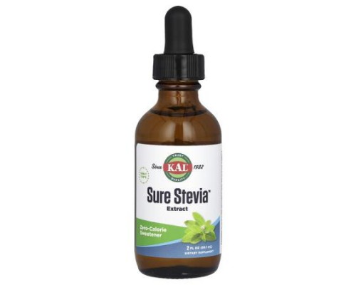 KAL, Sure Stevia Extract, 2 fl oz (59.1 ml) KAL, Sure Stevia Extract, 2 fl oz (59.1 ml)