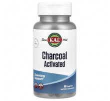 KAL, Charcoal Activated, 50 VegCaps (250 mg per VegCap)