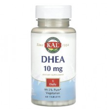 KAL, DHEA, 10 mg, 60 Tablets