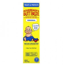 Boudreaux's Butt Paste, Diaper Rash Ointment, Original, 4 oz (113 g)