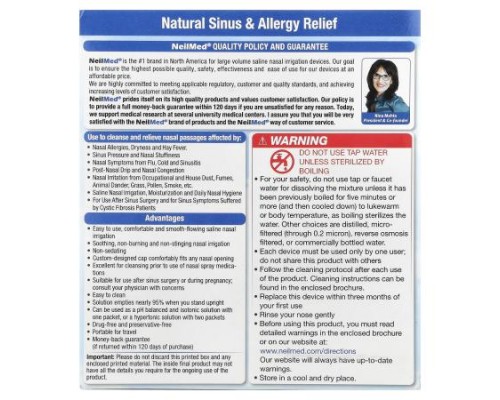 NeilMed, The Original Sinus Rinse Kit™, 1 Kit