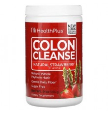 Health Plus, Colon Cleanse, Natural Strawberry, 9 oz (255 g)