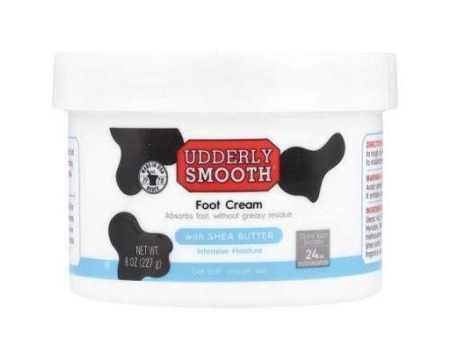 Udderly Smooth, Foot Cream With Shea Butter, 8 oz (227 g) Udderly Smooth, Foot Cream With Shea Butter, 8 oz (227 g)