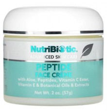 NutriBiotic, Advanced Skin Care, Peptide Face Créme, 2 oz (57 g)