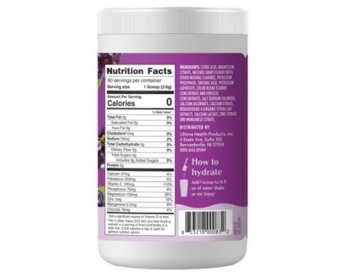 Ultima Replenisher, Electrolyte Mix, Grape, 10.8 oz (306 g)