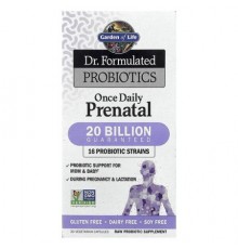 Garden of Life, Dr. Formulated Probiotics, Once Daily Prenatal, 30 Vegetarian Capsules
