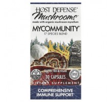 Host Defense, Mushrooms, MyCommunity, 30 Capsules