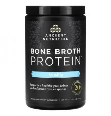 Ancient Nutrition, Bone Broth Protein, Vanilla, 1.1 lbs (492 g)