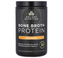Ancient Nutrition, Bone Broth Protein, Turmeric, 1 lb (460 g)