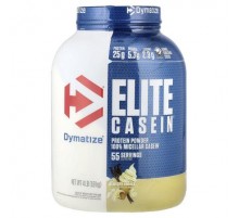 Dymatize, Elite Casein, Smooth Vanilla, 4 lb (1.8 kg)