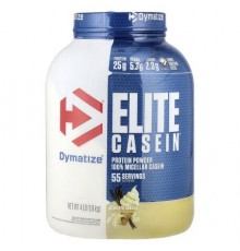 Dymatize, Elite Casein, Smooth Vanilla, 4 lb (1.8 kg)