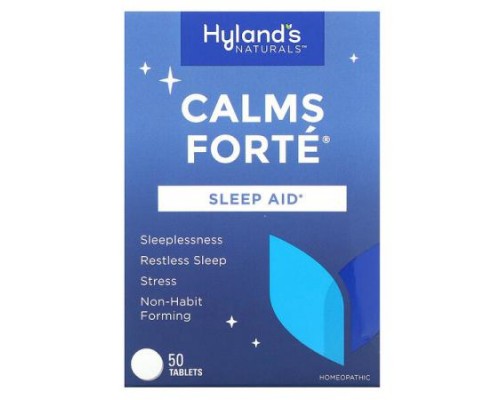 Hyland's Naturals, Calms Forté®, 50 Tablets Hyland's Naturals, Calms Forté®, 50 Tablets