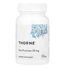 Thorne, Zinc Picolinate, 30 mg, 60 Capsules