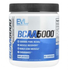 EVLution Nutrition, BCAA5000®, Unflavored, 10.58 oz (300 g)