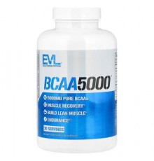 EVLution Nutrition, BCAA5000®, 240 Capsules