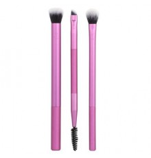 Real Techniques, Eye Shade + Blend Brush Set, 3 Pieces