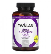 Twinlab, Stress B-Complex Caps, 100 Capsules