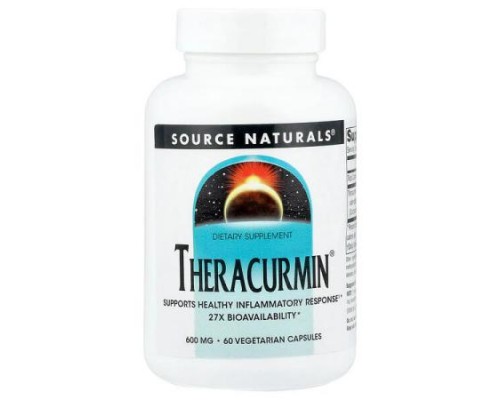 Source Naturals, Theracurmin®, 600 mg, 60 Vegetarian Capsules