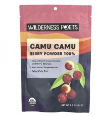 Wilderness Poets, Organic Camu Camu Berry Powder, 3.5 oz (99 g)
