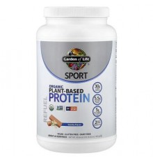 Garden of Life, Sport, Organic Plant-Based Protein, Vanilla, 1 lb 12 oz (806 g)