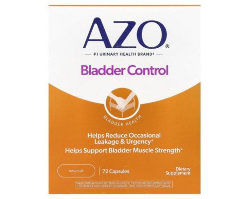 AZO, Bladder Control, 72 Capsules