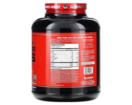 MuscleMeds, Carnivor Mass, Anabolic Beef Protein Gainer, Chocolate Peanut Butter, 5.9 lbs (2,674 g)