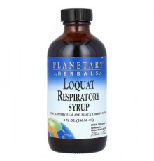 Planetary Herbals, Loquat Respiratory Syrup, 8 fl oz (236.56 ml)
