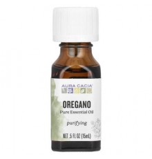 Aura Cacia, Pure Essential Oil, Oregano, 0.5 fl oz (15 ml)