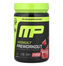 MusclePharm, Assault® Preworkout, Watermelon, 12.1 oz (344 g)