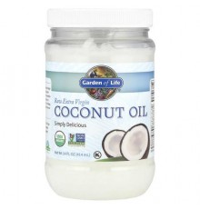 Garden of Life, Raw Extra Virgin Coconut Oil, 14 fl oz (414 ml)