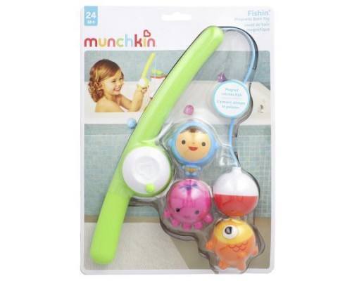 Munchkin, Fishin'™, Magnetic Bath Toy, 24 Months+, 1 Count