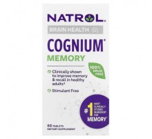 Natrol, Cognium® Memory, 100 mg, 60 Tablets