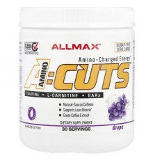 ALLMAX, ACUTS™, Amino-Charged Energy, Grape, 7.4 oz (210 g)
