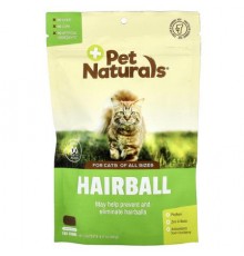 Pet Naturals, Hairball, For Cats, All Sizes, 160 Chews, 8.47 oz (240 g)
