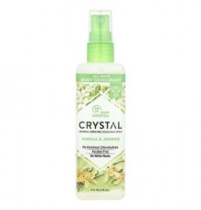 CRYSTAL, Mineral-Enriched Deodorant Spray, Vanilla & Jasmine, 4 fl oz (118 ml)