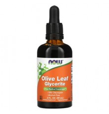 NOW Foods, Olive Leaf Glycerite, 2 fl oz (59 ml)