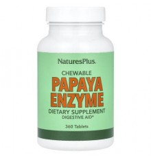 NaturesPlus, Chewable Papaya Enzyme , 360 Tablets
