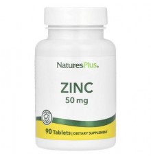 NaturesPlus, Zinc, 50 mg, 90 Tablets