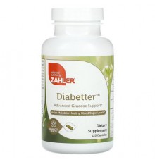 Zahler, Diabetter, Advanced Glucose Support, 120 Capsules