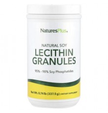 NaturesPlus, Natural Soy Lecithin Granules, 0.74 lb (337.5 g)