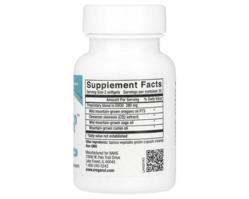 North American Herb & Spice, OregaResp™, 60 Softgels