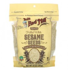 Bob's Red Mill, Hulled White Sesame Seeds, 10 oz (283 g)
