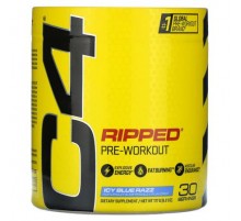 C4 / Cellucor, C4 Ripped, Pre-Workout, Icy Blue Razz, 6.2 oz (177 g) (Discontinued Item)